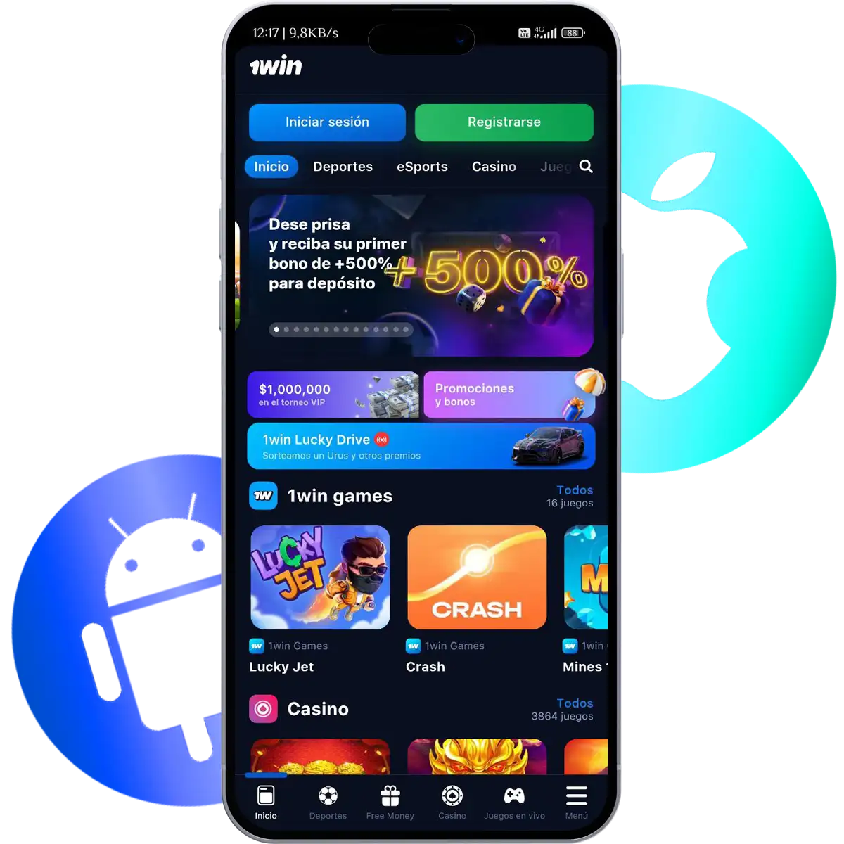 App 1Win gratis descarga
