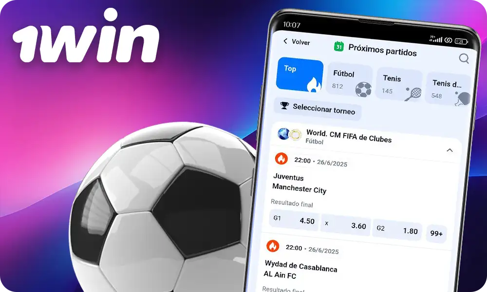 Apuestas 1Win todos deportes